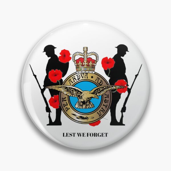 Item preview, Royal Air Force RAF Remembrance Lest we Forget designed and sold by Bootneckstore.