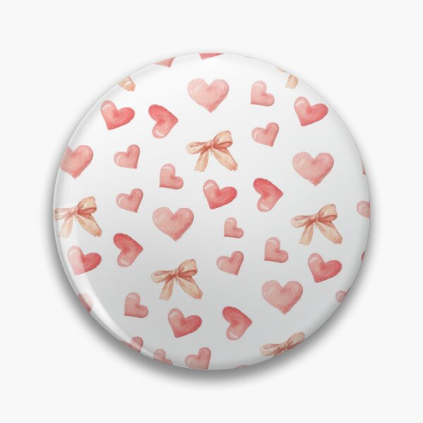 Item preview, Pink Coquette Hearts and Bows Pattern designed and sold by GirlyTrend.