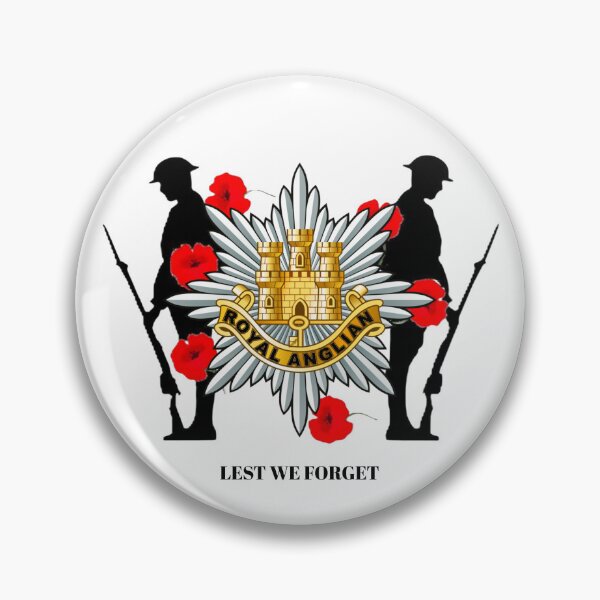 Item preview, Royal Anglian Regiment Remembrance Lest we Forget designed and sold by Bootneckstore.