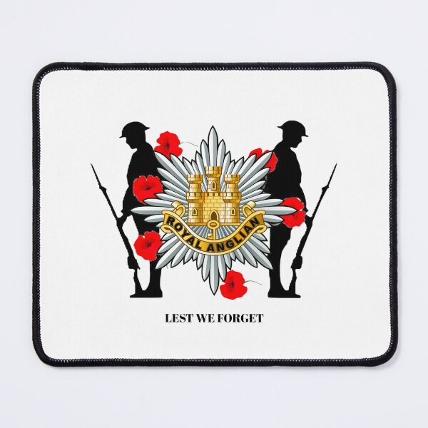 Item preview, Royal Anglian Regiment Remembrance Lest we Forget designed and sold by Bootneckstore.