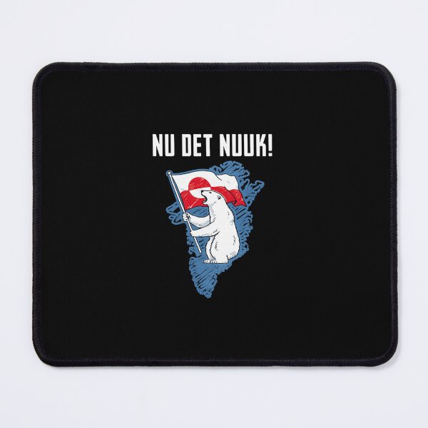 Item preview, NU DET NUUK! Polar Bear Greenland Flag T-Shirt | Arctic Pride Graphic Tee designed and sold by DailyDrivesct.