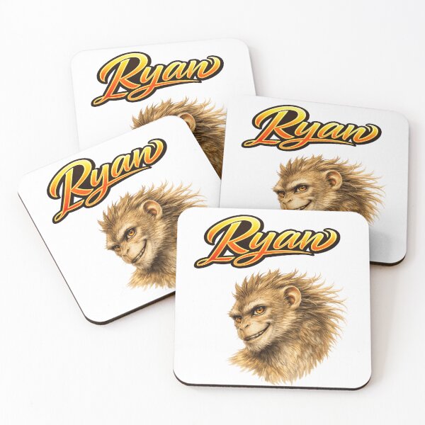 Item preview, Ryan Monkey Zodiac — Intelligence and Playfulness of the Chinese Monkey designed and sold by AlexLineArt.