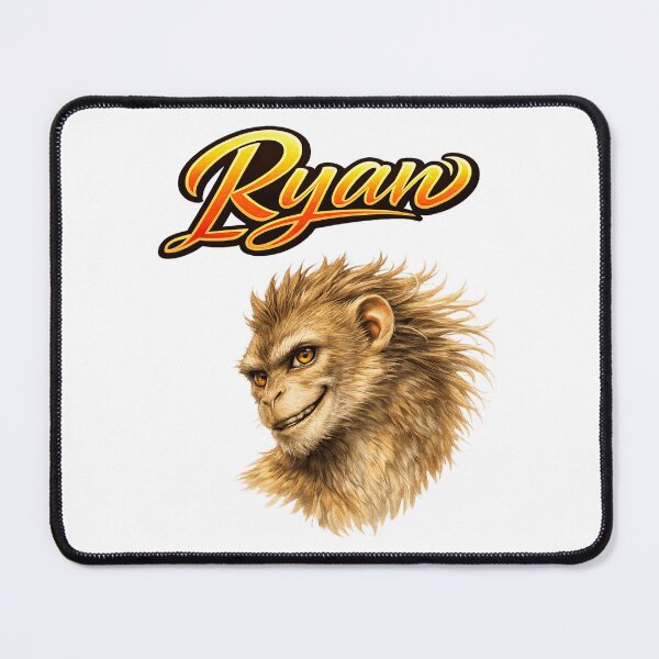 Item preview, Ryan Monkey Zodiac — Intelligence and Playfulness of the Chinese Monkey designed and sold by AlexLineArt.