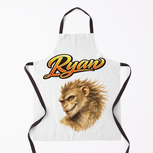Item preview, Ryan Monkey Zodiac — Intelligence and Playfulness of the Chinese Monkey designed and sold by AlexLineArt.