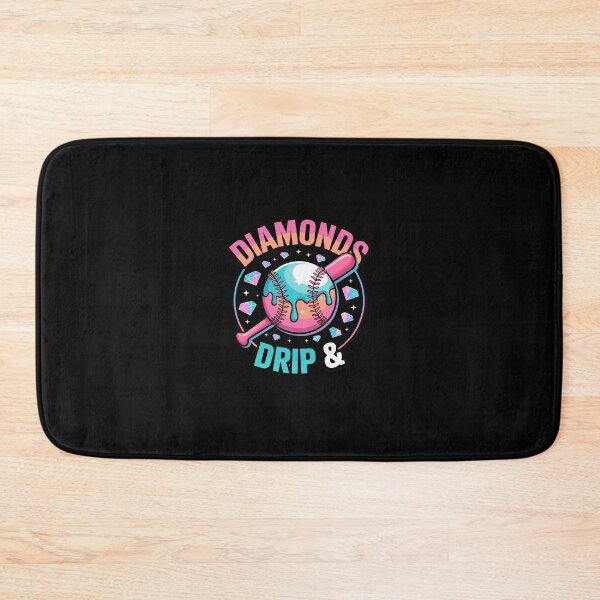 Item preview, Diamonds And Drip Bat Ice Cream Drip With Sprinkles designed and sold by SyntaxClaw.