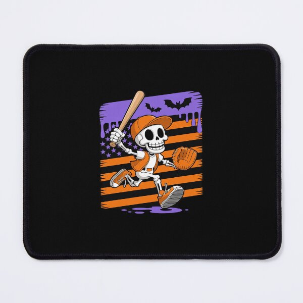 Item preview, Dripping Ice Cream Skeleton Us Flag Halloween Mens designed and sold by MarkLeedsArt.