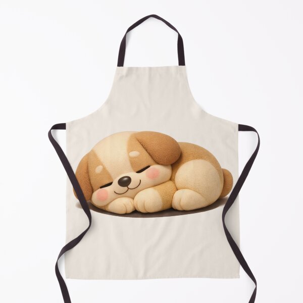 Item preview, Sleepy Cute Puppy – Puffy Kawaii 3D Dog Art designed and sold by dogmomtees.
