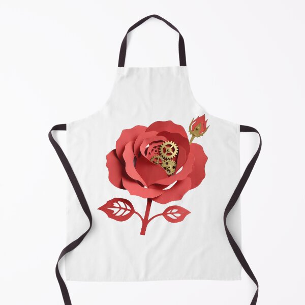 Item preview, Mechanical Steampunk Rose with Bud designed and sold by Marcu Ioachim.