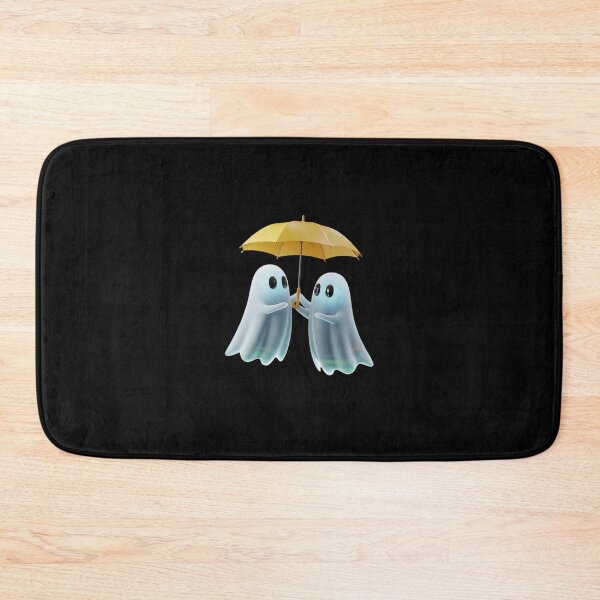 Item preview, Floral Ghost Holds Umbrella Couple Spooky Season Women Men designed and sold by MarkLeedsArt.