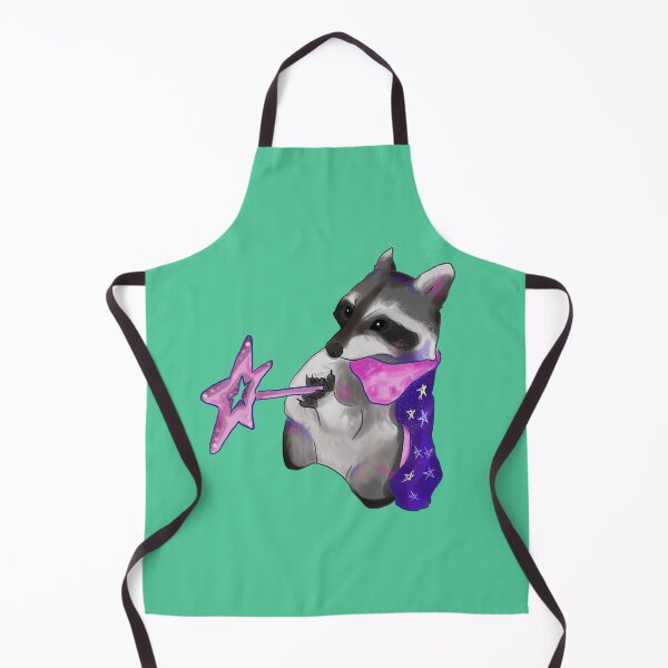 Item preview, Racoon with a wand designed and sold by pinkybat.