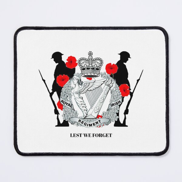 Item preview, Royal Irish Regiment Remembrance Lest we Forget designed and sold by Bootneckstore.