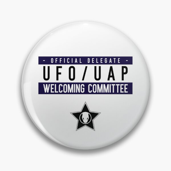 Item preview, UFO UAP Welcoming Committee Delegate designed and sold by Craft Legends.