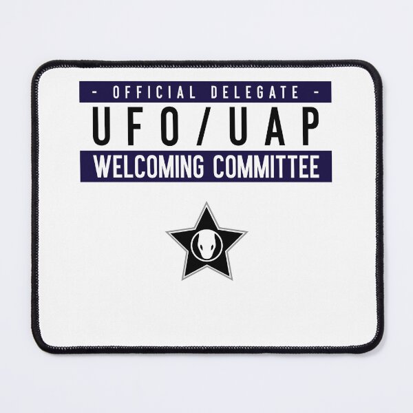Item preview, UFO UAP Welcoming Committee Delegate designed and sold by Craft Legends.