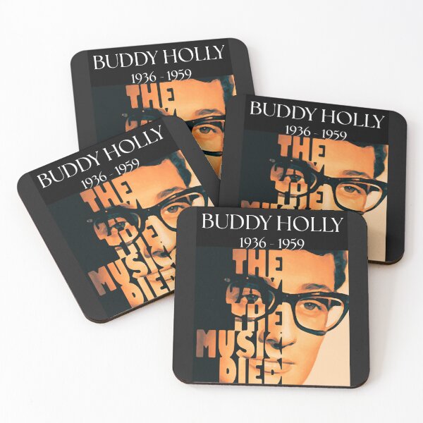 Item preview, Buddy Holly Print designed and sold by TheThriftyBrit.