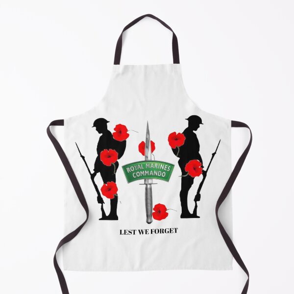 Item preview, Royal Marines Commando Remembrance Lest we Forget designed and sold by Bootneckstore.