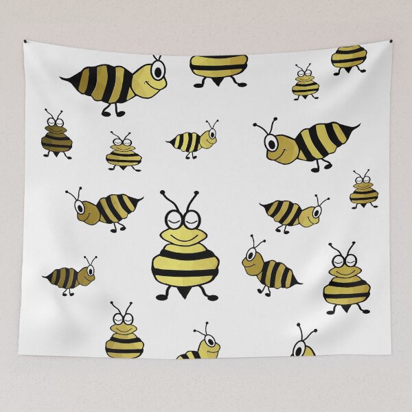 Item preview, Cute Golden Bee designed and sold by Sartoris Art.