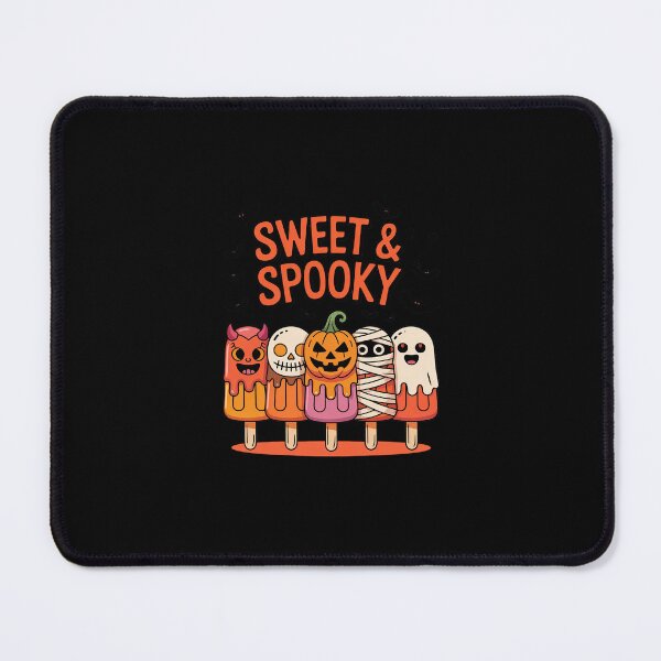 Item preview, Halloween Vibes Boo Ghost Ice Cream Sweet & A Spooky designed and sold by SyntaxClaw.