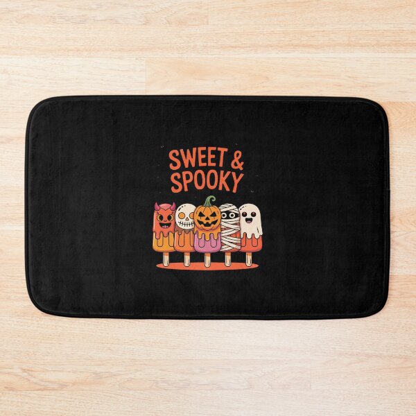 Item preview, Halloween Vibes Boo Ghost Ice Cream Sweet & A Spooky designed and sold by SyntaxClaw.