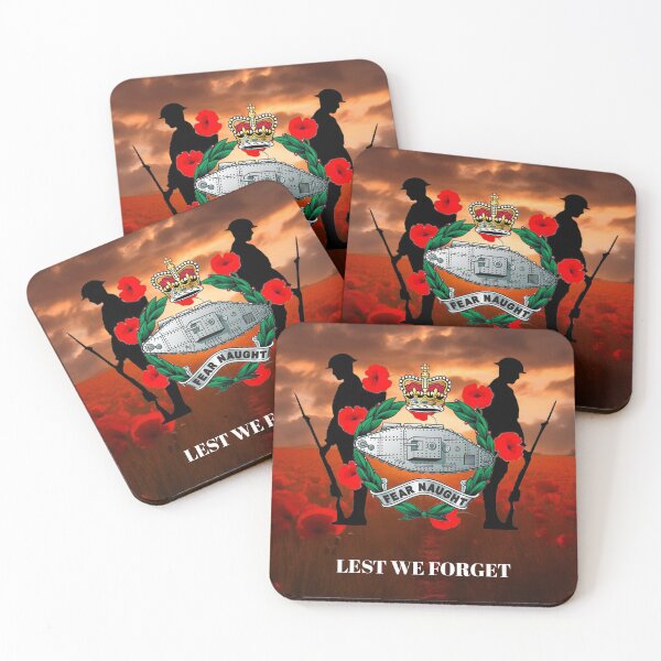 Item preview, Royal Tank Regiment Remembrance Lest we Forget designed and sold by Bootneckstore.