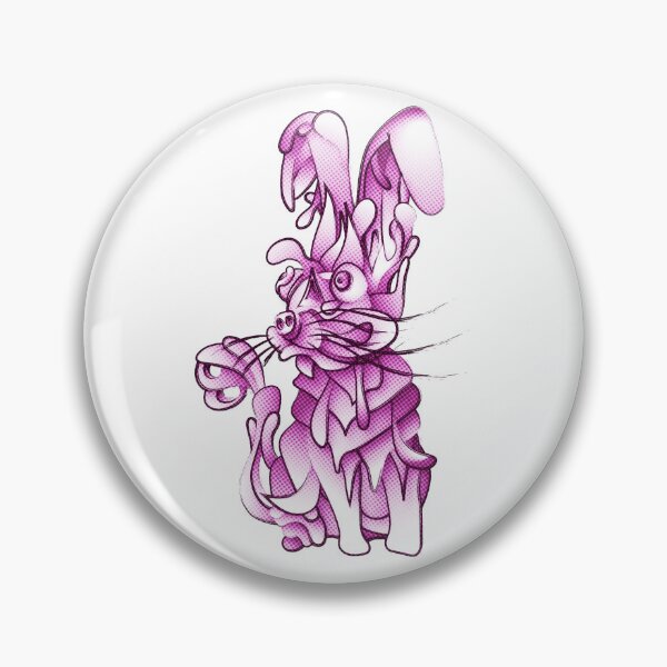 Item preview, Purple Arctic hare designed and sold by liquid-print.