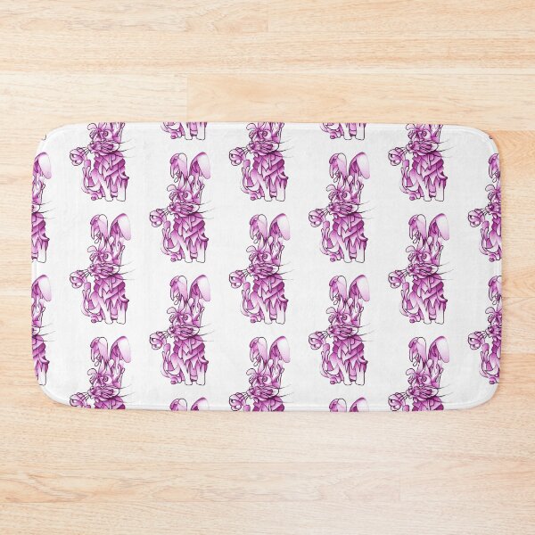 Item preview, Purple Arctic hare designed and sold by liquid-print.