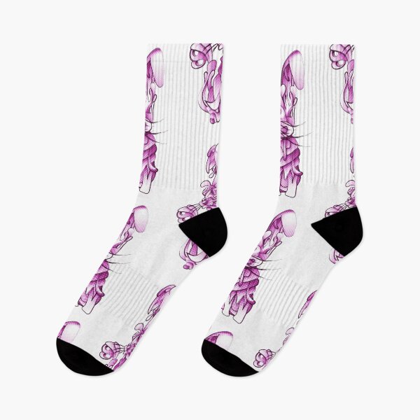 Item preview, Purple Arctic hare designed and sold by liquid-print.