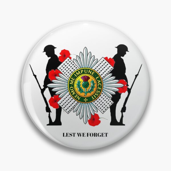 Item preview, The Scots Guards Remembrance Lest we Forget designed and sold by Bootneckstore.