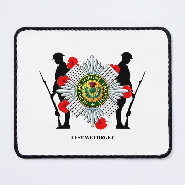 Item preview, The Scots Guards Remembrance Lest we Forget designed and sold by Bootneckstore.