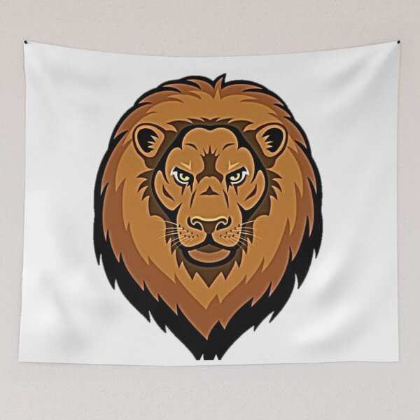 Item preview, Lion Head Illustration designed and sold by NoxLand.