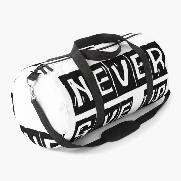 Item preview, Never Give Up – Bold Motivational Quote Typography Design designed and sold by NilofaDesigns.