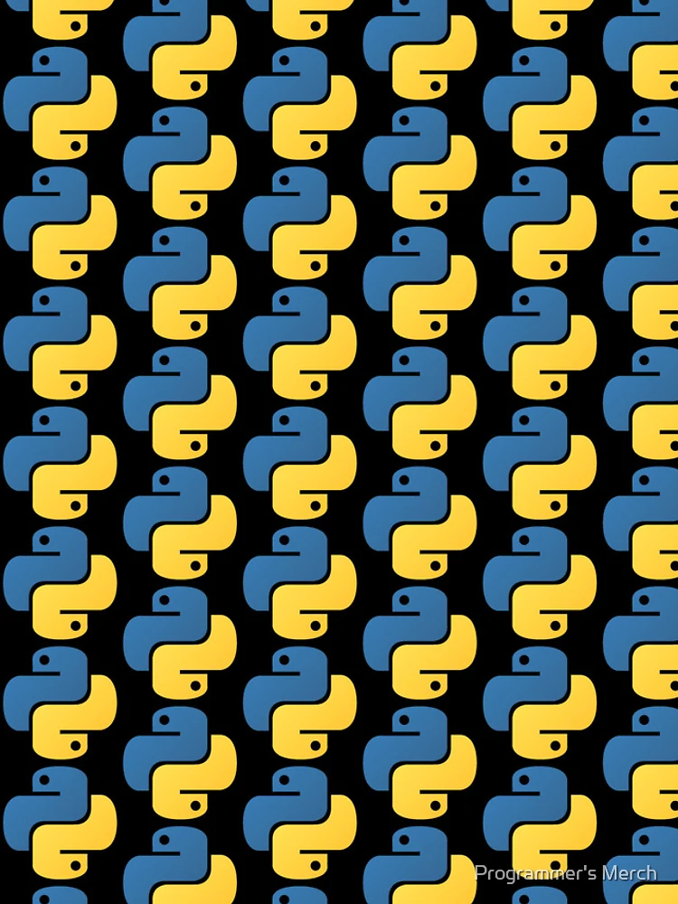 Thumbnail 4 of 4, iPhone Case, Python Sticker for Programmers designed and sold by Programmer's Merch.