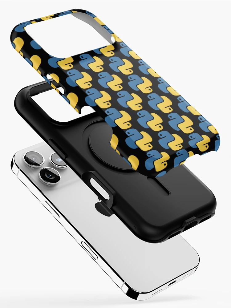 Thumbnail 2 of 4, iPhone Case, Python Sticker for Programmers designed and sold by Programmer's Merch.