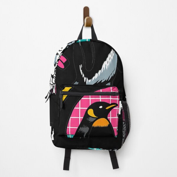 Item preview, Vaporwave Penguin Digital Glitch Art Immigration Reform designed and sold by UnivStore.
