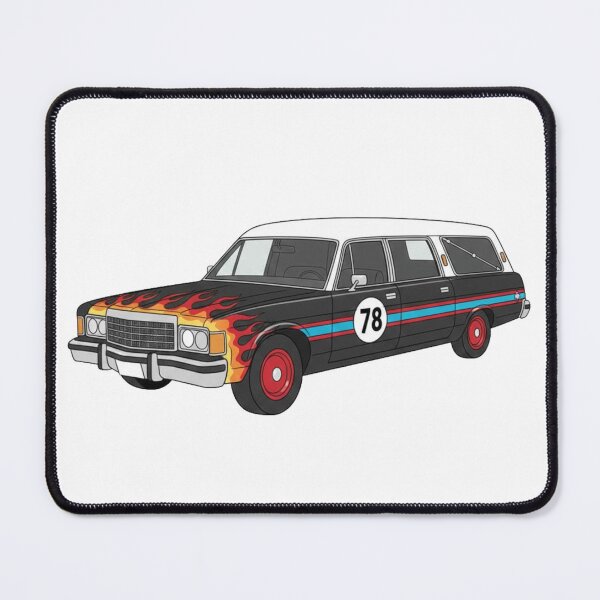 Item preview, Fiery Flame Hearse #78 Cartoon Hot Rod Transport designed and sold by octozap.