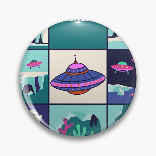 Item preview, Greenland Arctic Alien Base Secret Map Pop Art designed and sold by zzz888.