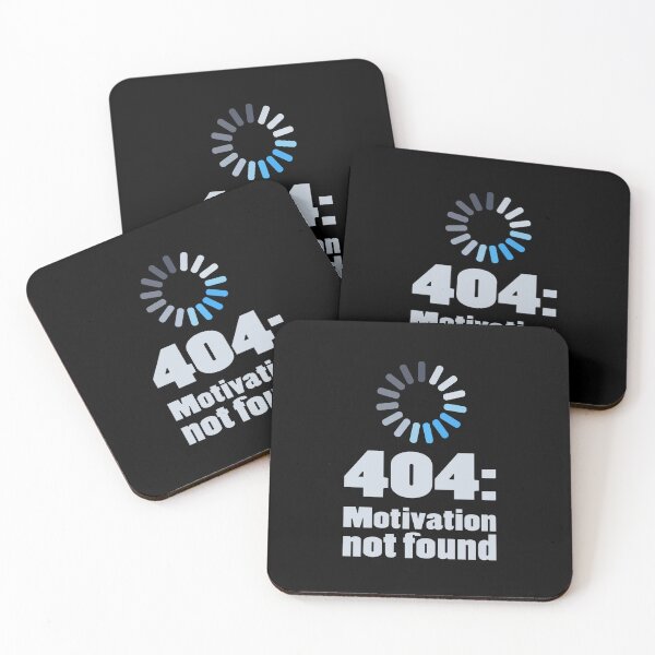 Item preview, 404 Motivation Not Found Funny Tech. designed and sold by Mr Lee.