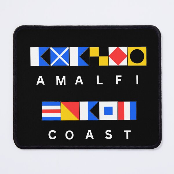 Item preview, Amalfi Coast Nautical Flag designed and sold by TideThreadsUK.