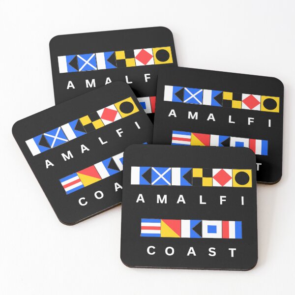 Item preview, Amalfi Coast Nautical Flag designed and sold by TideThreadsUK.