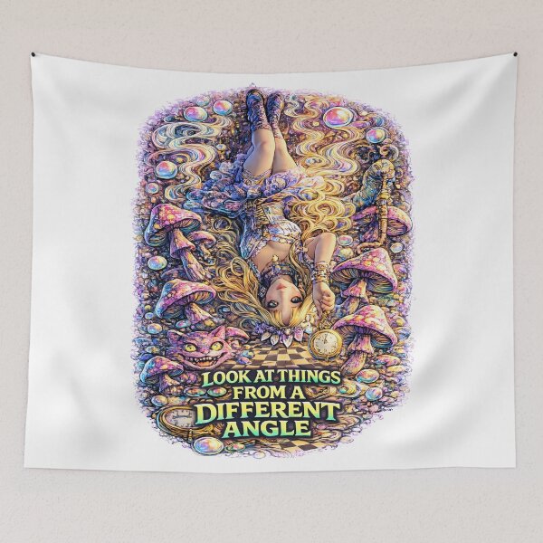 Item preview, Look at Things Differently – Psychedelic Mindset Fantasy Art designed and sold by SVALANART.