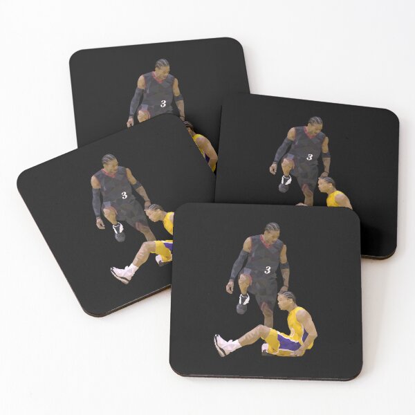 Item preview,  Allen Iverson Steps Over Tyronn Lue Low Poly designed and sold by Ahmed918.
