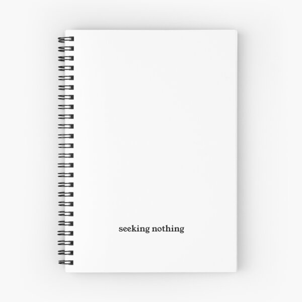 Item preview, Seeking Nothing - Minimalist Typography Design designed and sold by seekingnothing.