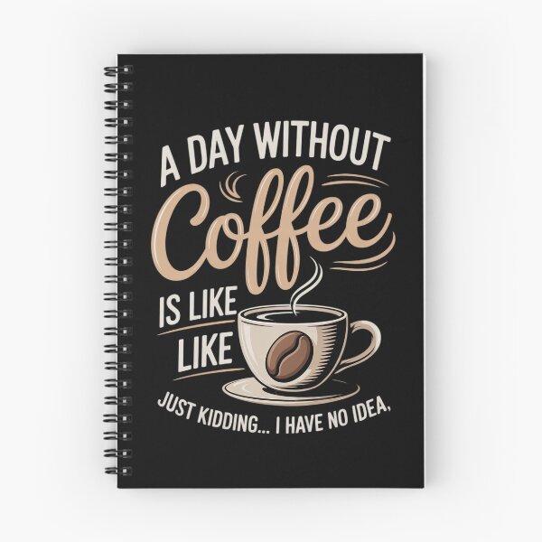 Item preview, A Day Without Coffee Is Like - Coffee Lover Caffeine designed and sold by DigitaldeligArt.