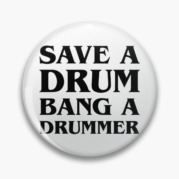 Item preview, Save a drum, bang a drummer designed and sold by etc.studio.