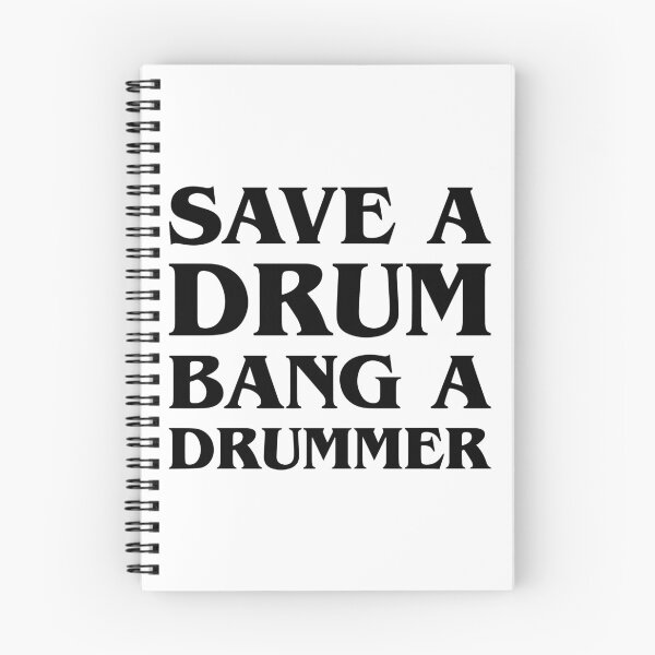 Item preview, Save a drum, bang a drummer designed and sold by etc.studio.