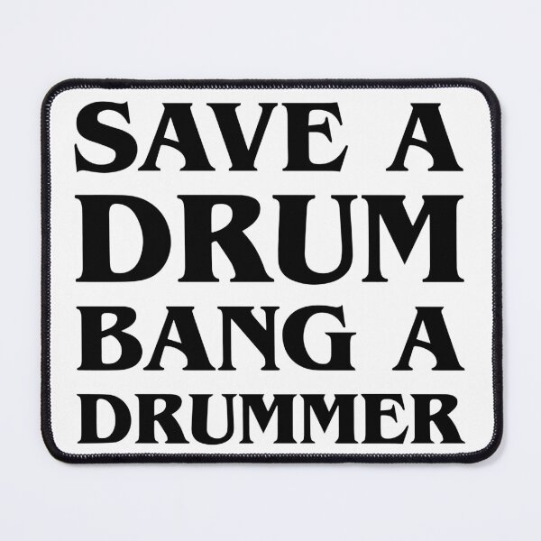 Item preview, Save a drum, bang a drummer designed and sold by etc.studio.