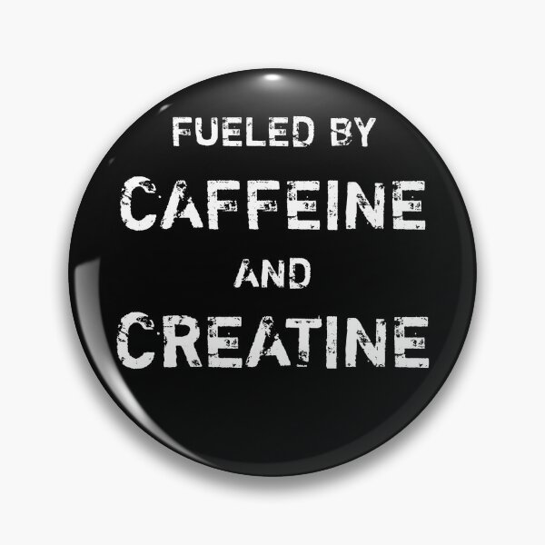 Item preview, Fueled by Caffeine and Creatine Gym Shirt - White Text designed and sold by ThanosDemos.