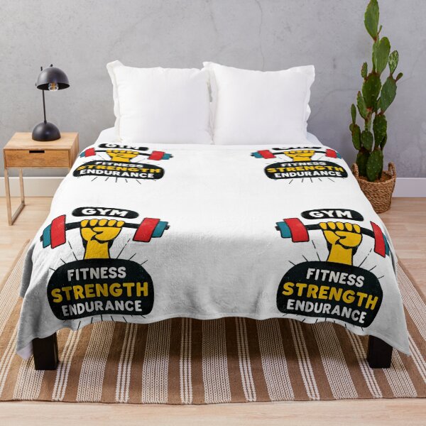 Item preview, Retro Fitness Badge Strength Endurance Gym Motivation designed and sold by ART ATTACK ZONE.