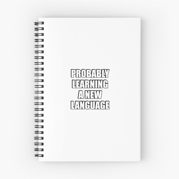 Item preview, Learning A New Language designed and sold by Inspirationmotivation.