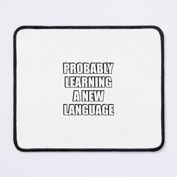 Item preview, Learning A New Language designed and sold by Inspirationmotivation.