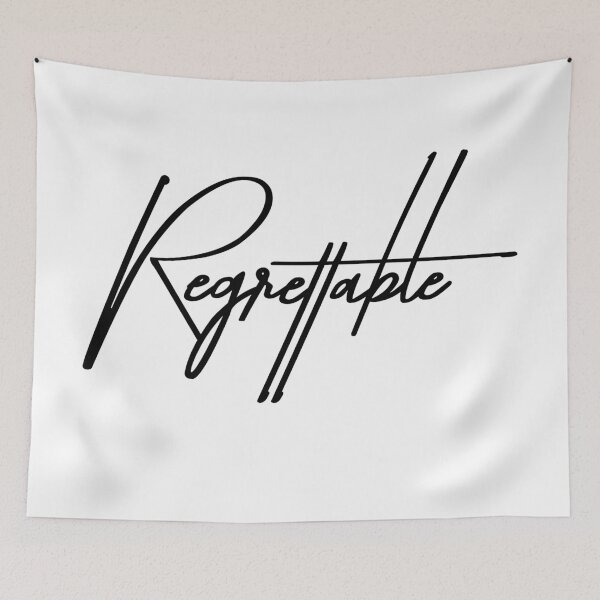 Item preview, Regrettable Decisions and No Regrets designed and sold by ReggieDior.